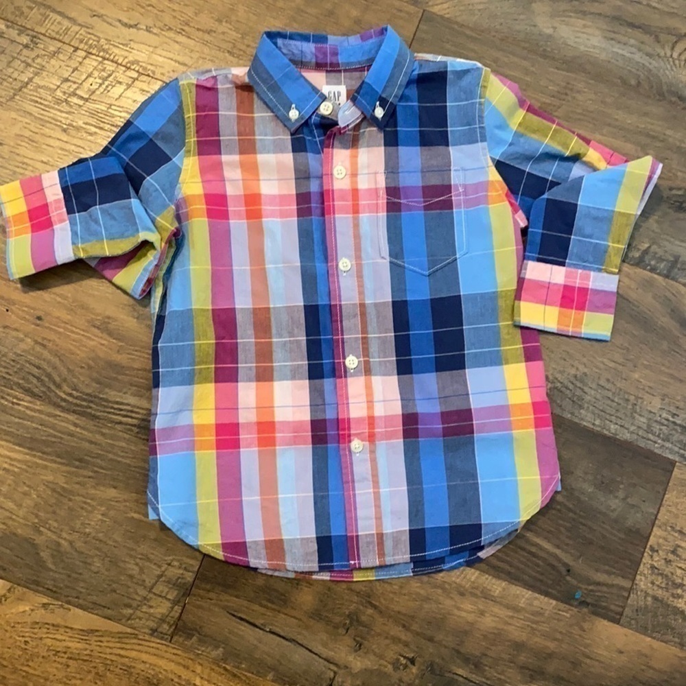 NWOT Gap boys button down size XS​​